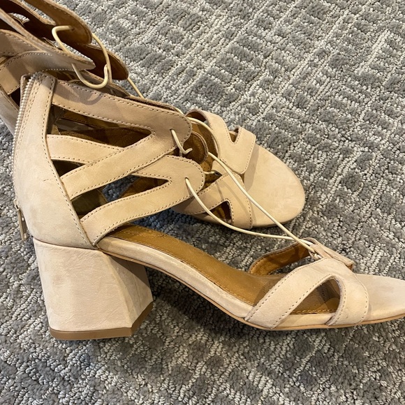 “Corso Como” open toe low block heel - Picture 3 of 7